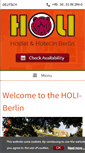 Mobile Screenshot of holi-berlin.de